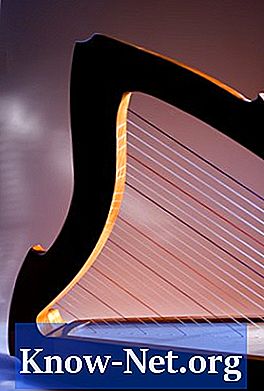 Cum de a regla un Harp cu 15 coarde de coarde