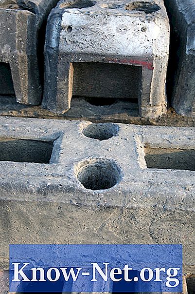 Sådan skæres betonblokke med marmorsave
