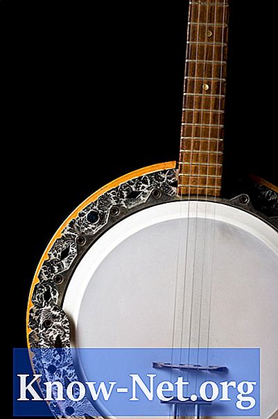 Hoe versier je de huid van een banjo