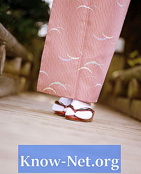 Hvordan man laver japanske sokker Tabi