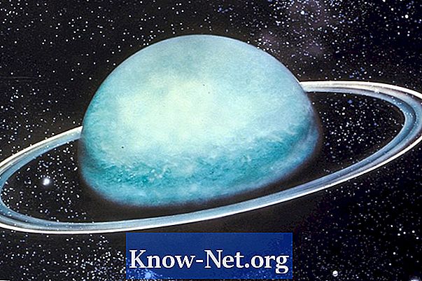 Kako narediti model planeta Urana