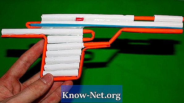 Hoe maak je een handgemaakt elastisch pistool