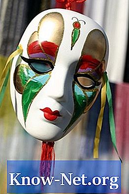 Como fazer uma máscara decorativa com gesso - Artigos