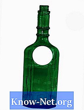 Как наклеить стеклянные бутылки