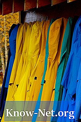 Kako očistiti oblačila in dežni plašči