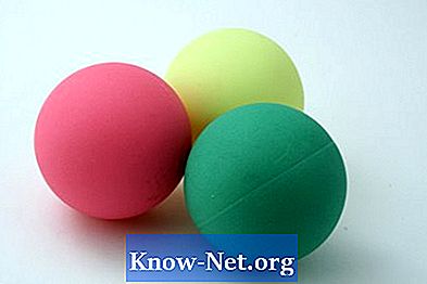 Sådan farvemæssigt styrofoam bolde