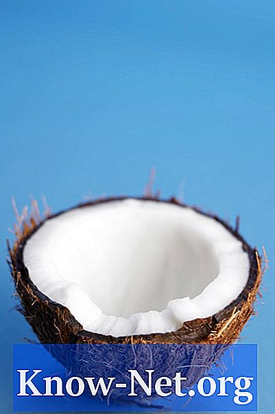 Kā samazināt kokosriekstu gabalos