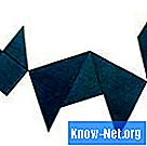 Kako narediti tangram s pomočjo treh trikotnikov