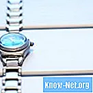 So entfernen Sie Feuchtigkeit von einer Armbanduhr