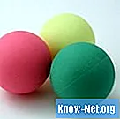 Hur man färgar isoporbollar